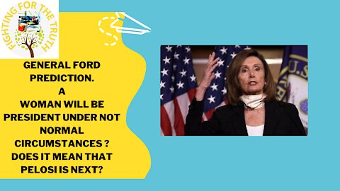 PRESIDENT GERALD FORD EXPLAINING HOW A WOMAN PRESIDENT WILL OCCUR - IS PELOSI NEXT?