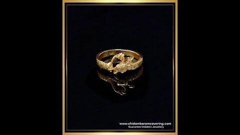 gold ring design #