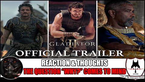 Reaction & Discussing Gladiator 2 Trailer