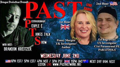 PAST PTS RADIO SHOW-PENNY MORGAN AND ED BAGROWSKI