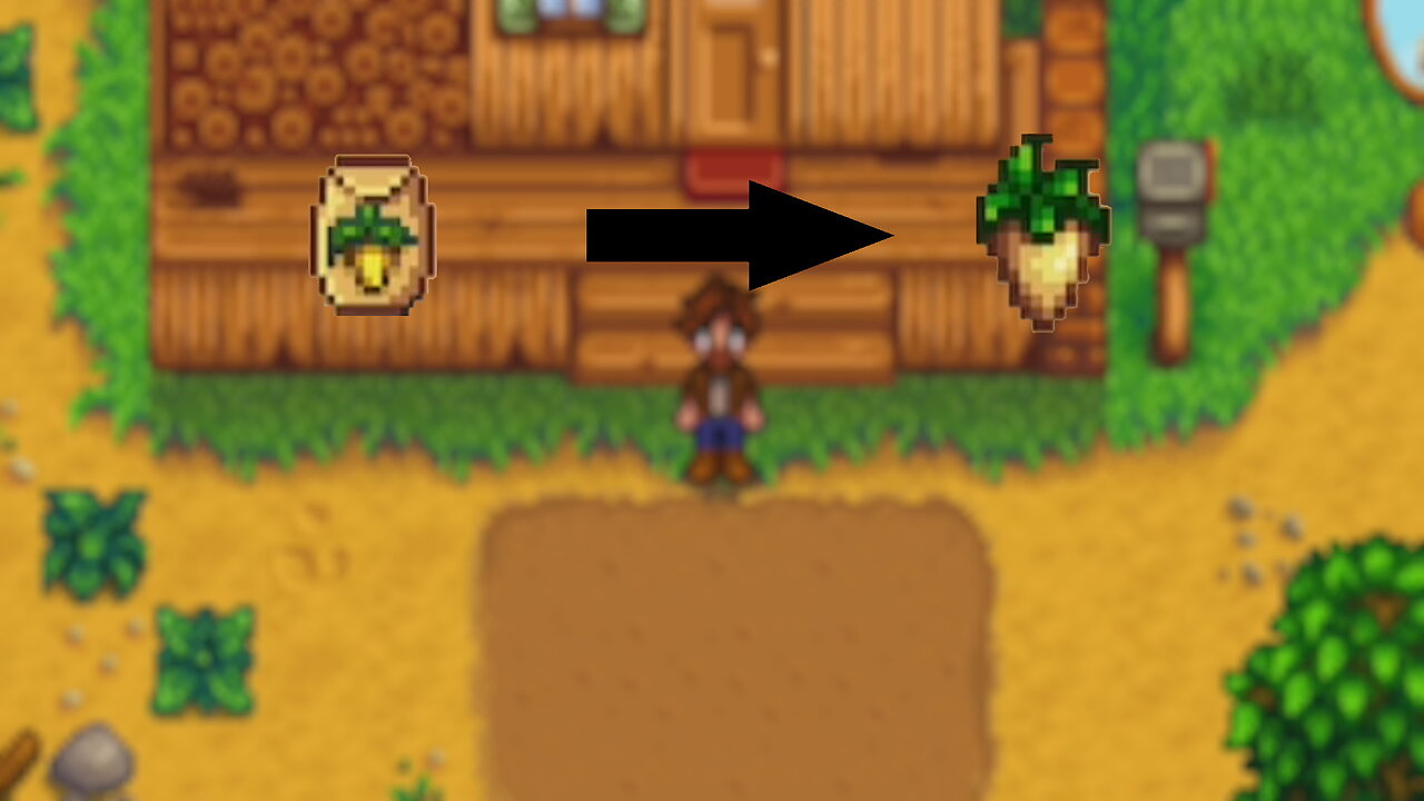 Stardew Valley - Parsnip Timelapse