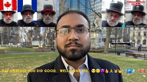 Coelho Made Fluoride Removal In Montreal Water. 🙂😇😈👍🙏🤘🤟🪥🚰💧⚜🇨🇦
