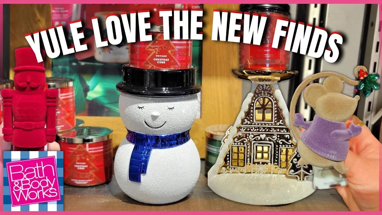 NEW Christmas Candle Holders and More | Store Walk Thru | Bath & Bodyworks | #bathandbodyworks