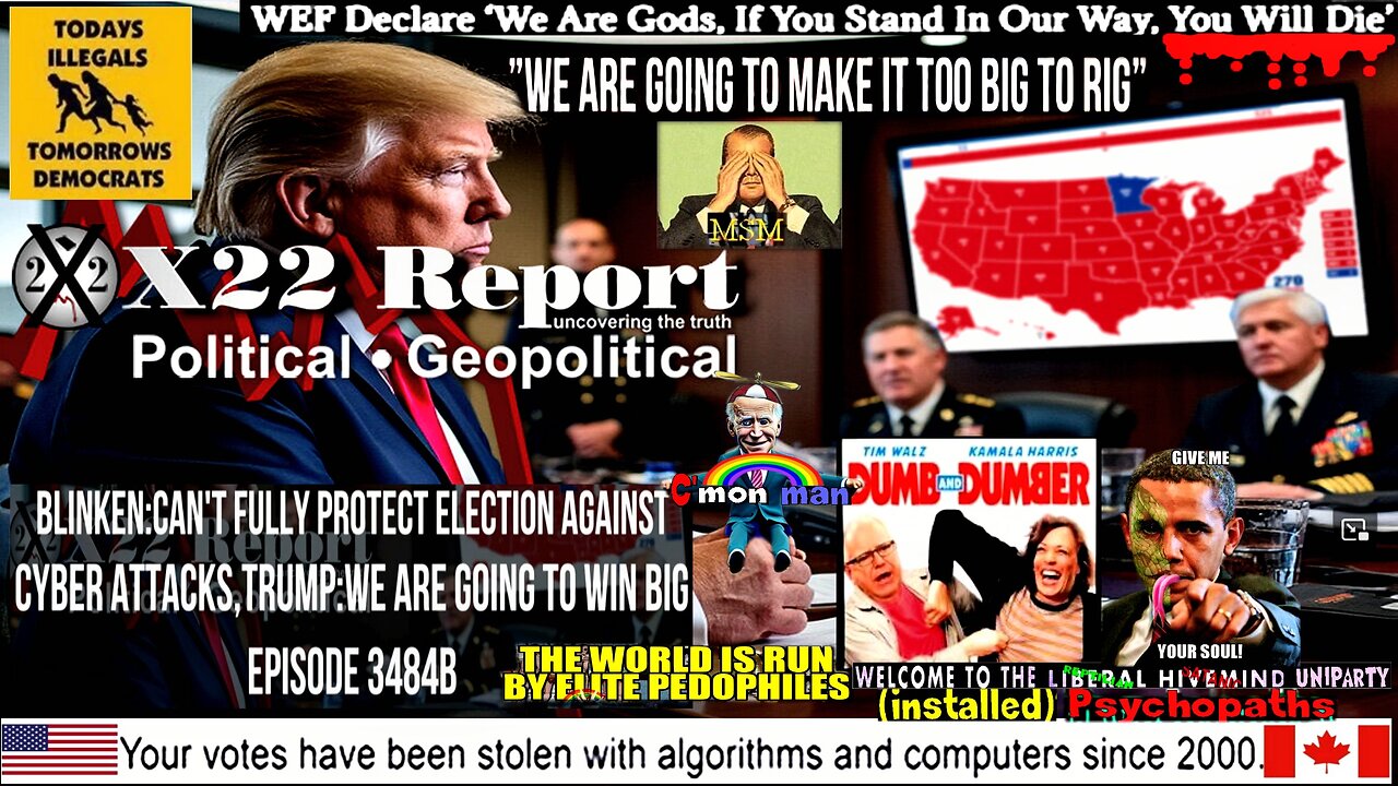 Ep. 3484b - Blinken:Can't Fully Protect Election Against Cyber Attacks,Trump:We Are Going To Win Big