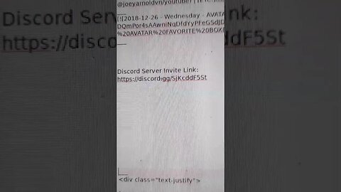 LINK TO MY DISCORD SERVER ON SCREEN