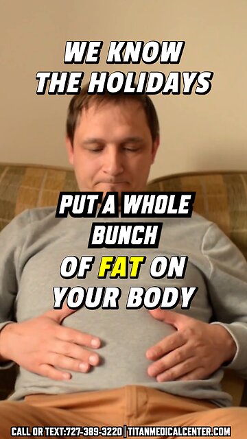 We know what happens on the holidays with weight gain!