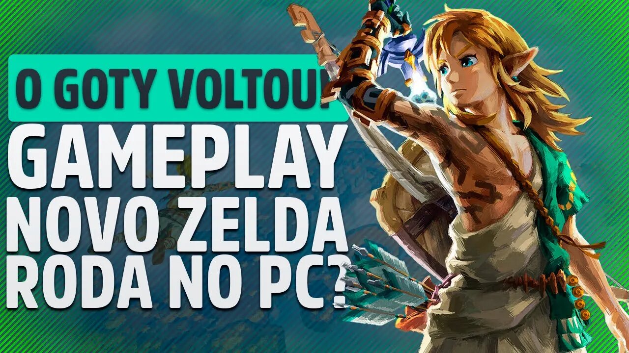 Zelda: Tears of the Kingdom está INCRÍVEL! será que vai rodar no PC?