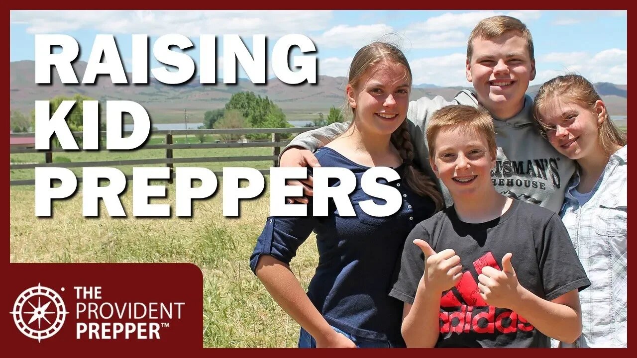 The Secret to Raising Confident Self-Reliant Kid Preppers