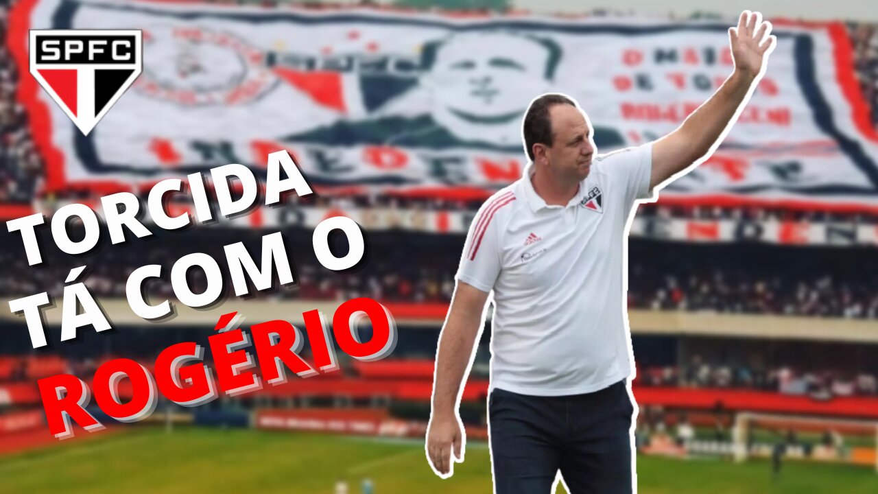 EXCLUSIVO: Organizada do São Paulo faz carta forte carta de apoio a Rogério Cêni
