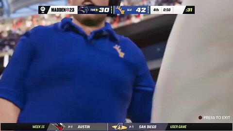 TDFL Football [Season 9/Week 15]: Toronto (8-5) @ Salt Lake City (6-7)