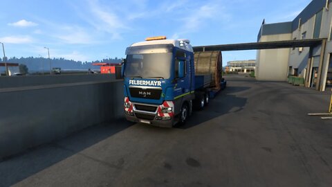 Eurotrucksimulator 2. Mit dem LKW durch Europa Auf der Pro Mod mit guter Musik.