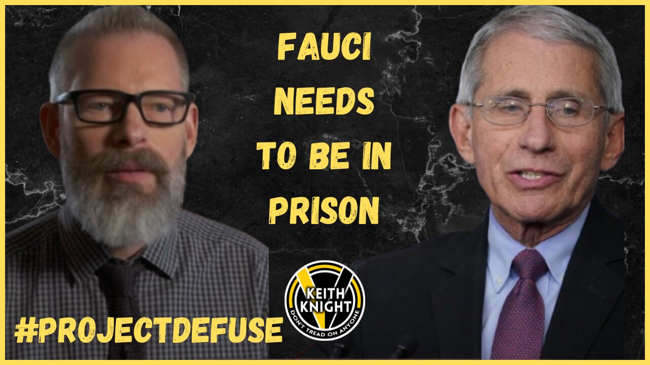 Why Fauci Belongs in Prison #ProjectDefuse w/ Matt Kibbe & Keith Knight