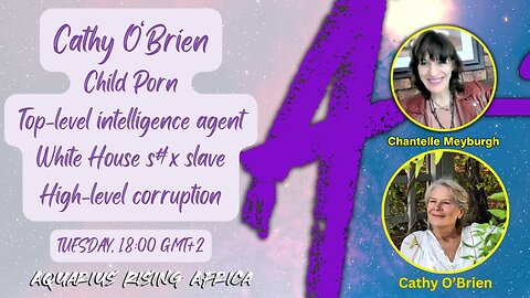 LIVE with CATHY O'BRIEN