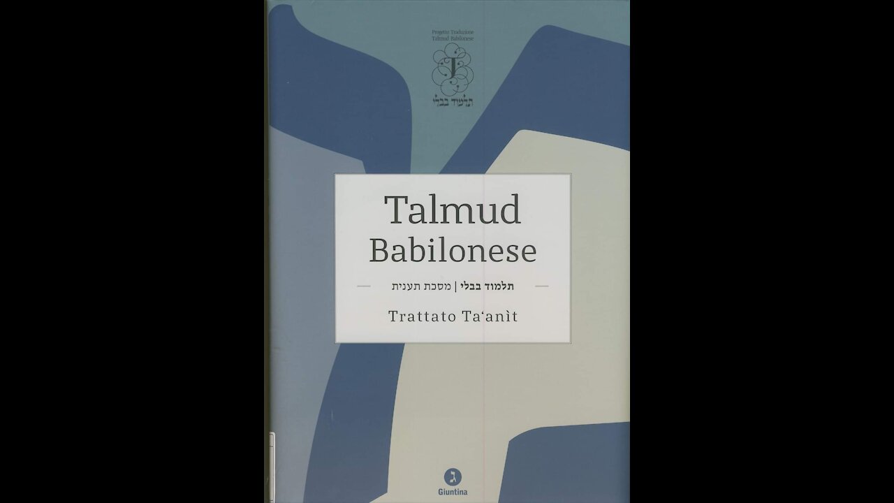 TALMUD E INGANNO GLOBALE... SULLA TERRA CHE GLOBO NON È.. 16-05-18. FLLO ELISEO BONANNO.