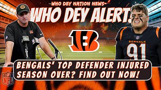 🚨😢 SHOCKING NEWS! BENGALS' DEFENSIVE ANCHOR HURT—PLAYOFF DREAMS IN JEOPARDY? WHO DEY NATION NEWS