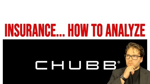 Insurance Stocks How Too Analyze Pt 1 | Sector Analysis Ft CB Stock