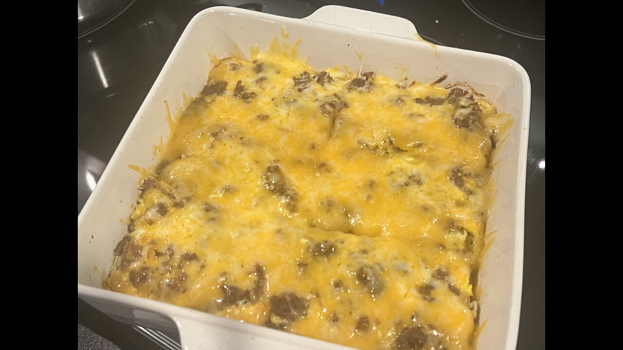 Sausage hash brown Breakfast Casserole