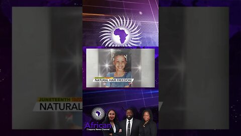 News Anchor Removes Wig For Juneteenth