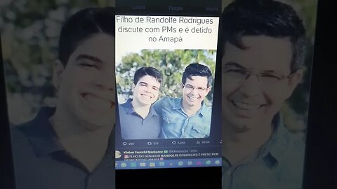 filho de randolfe rodrigues discute com PMs e é detido no Amapá... pqp