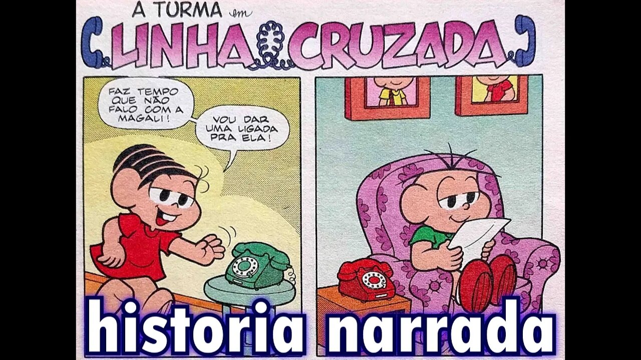 A turma em-Linha cruzada | Gibis do Rapha