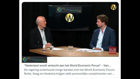 Nederland wordt verkocht aan het World Economic Forum
