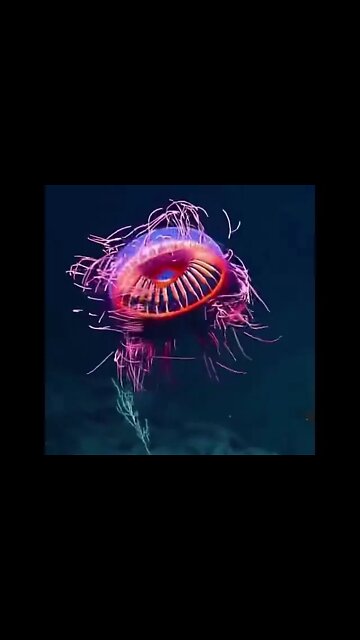 Rare Fireworks jellyfish