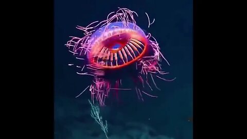 Rare Fireworks jellyfish