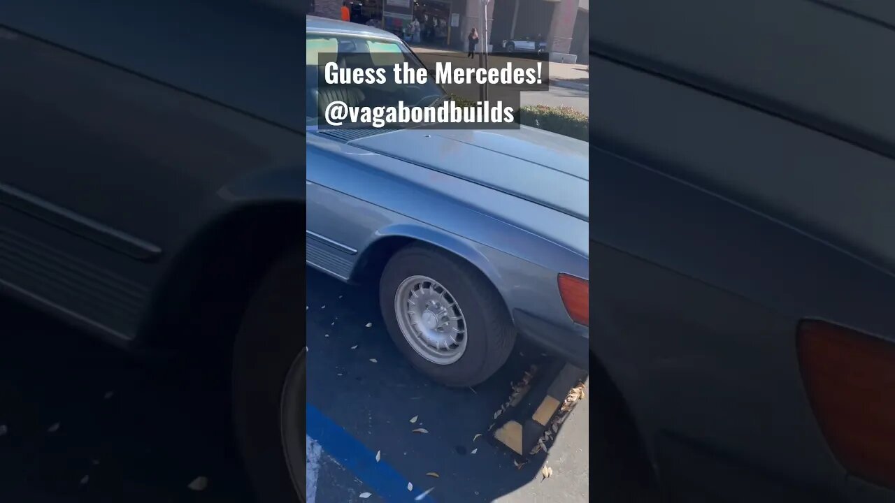 Guess the car! #mercedes #mercedesbenz #coupe #vagabondbuilds #vintage #luxury #collectioncars