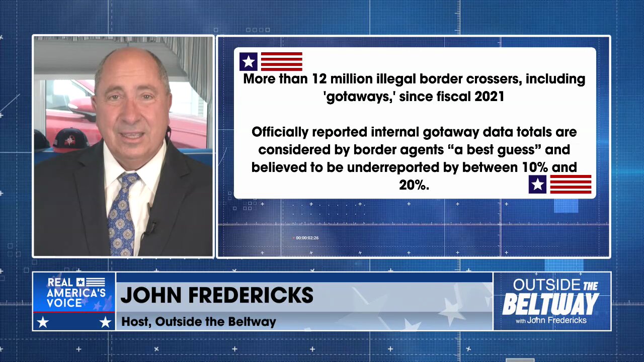 Fredericks: Biden's Open Border Goes On Steroids With Amnesty Scheme For Votes