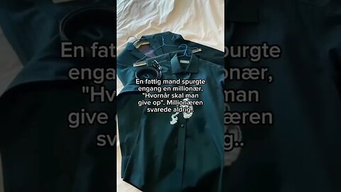 Hvorfor svarede han ikke?