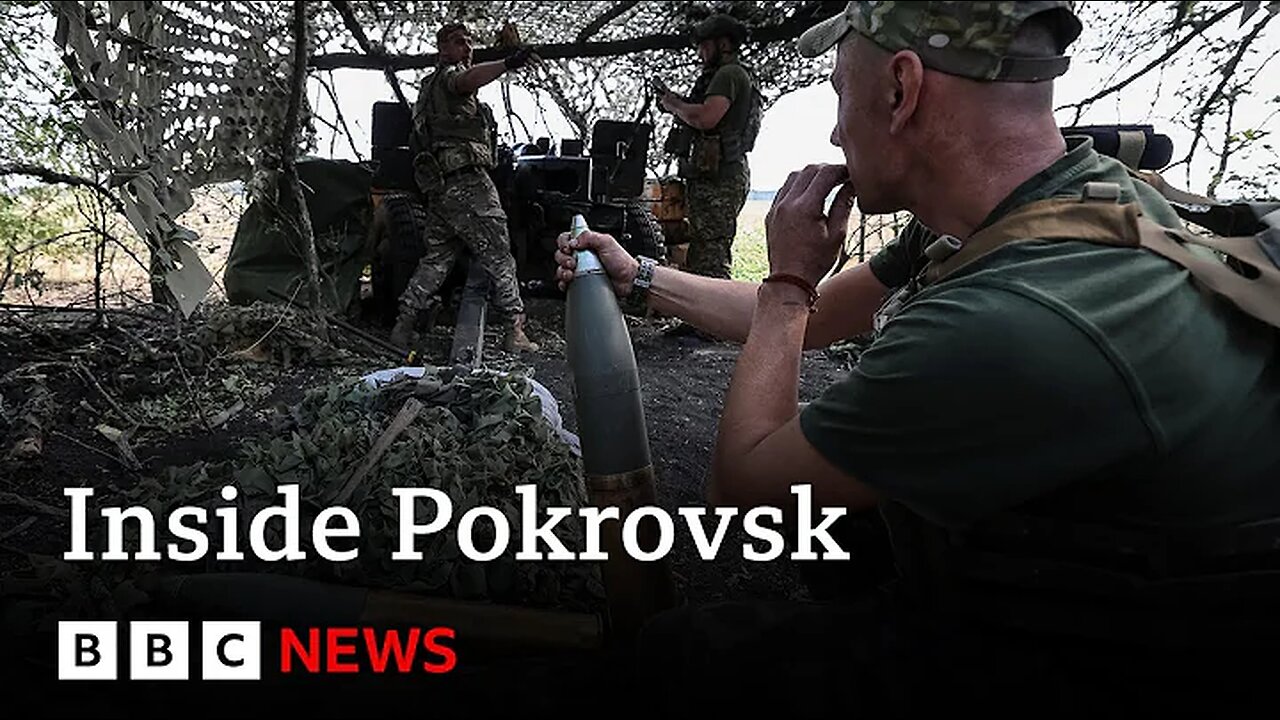 Ukraine's vital eastern town Pokrovsk in Russian sights / BBC News