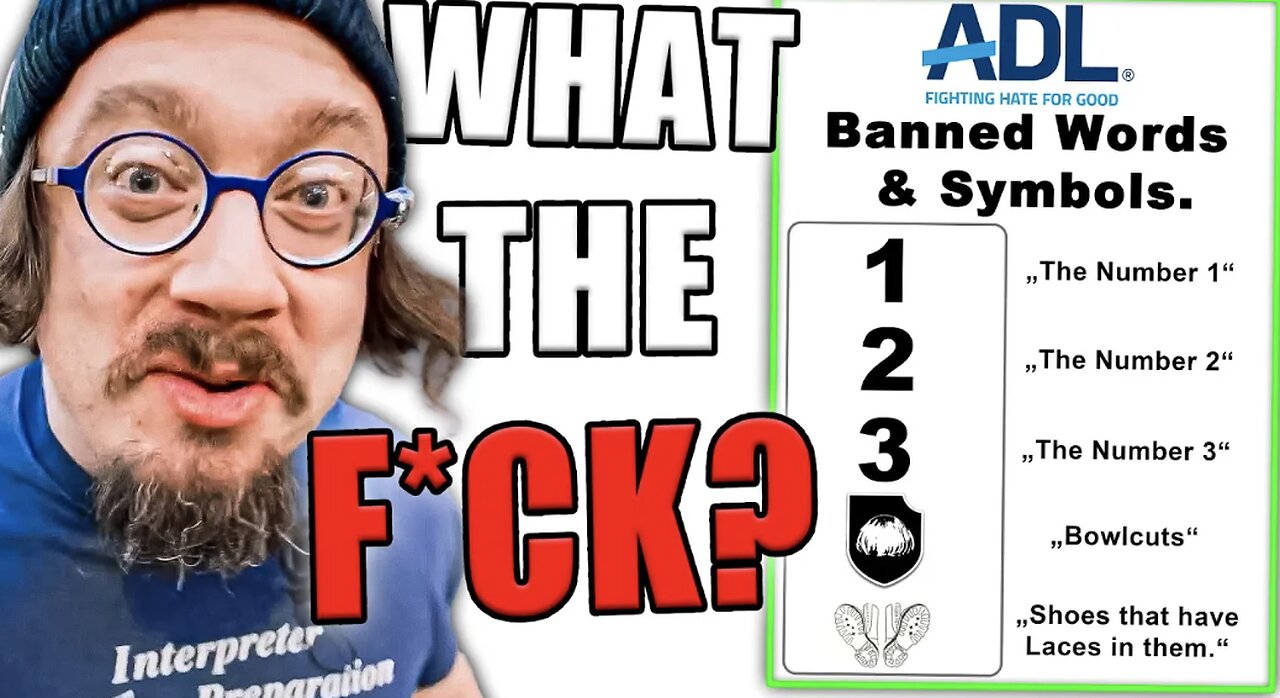 Sam Hyde & Nick Review The ADL's Banned Symbols List & Tucker Carlson's "AIPAC Guy" Interview Clip