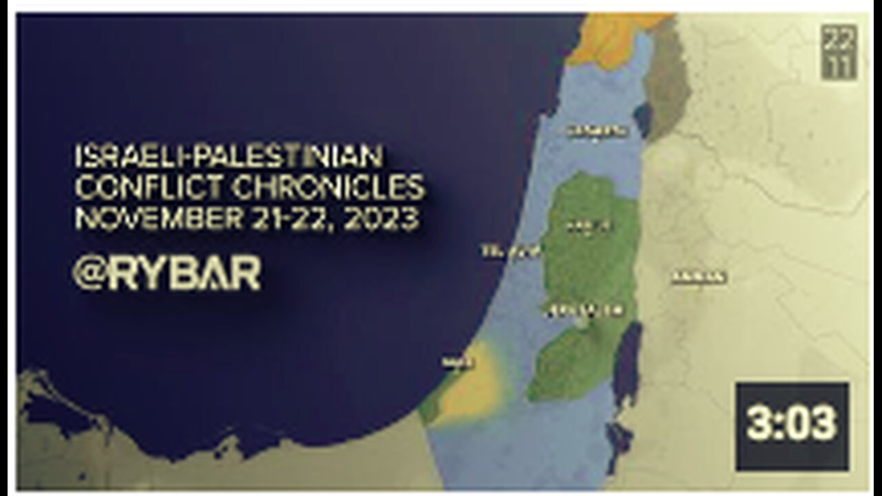 ❗️🇮🇱🇵🇸🎞 Israeli-Palestinian conflict chronicles: November 21-22, 2023
