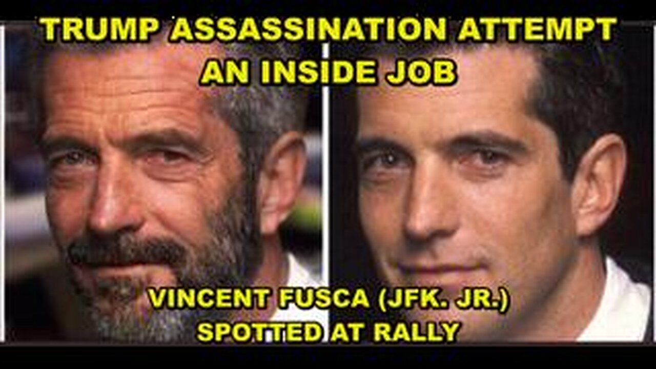 Trump Assassination Attempt An Inside Job - JFK Jr - July 18..