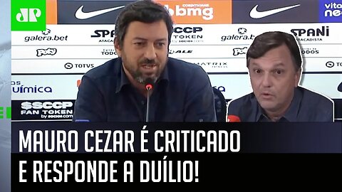 "EU NUNCA FALEI ISSO!" Mauro Cezar RESPONDE ao presidente do Corinthians após ser CRITICADO!