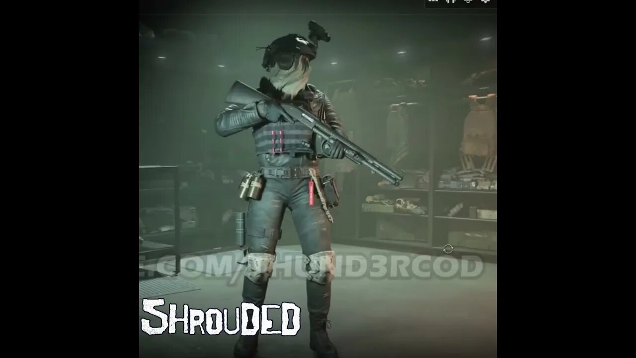 Shrouded Operator Bundle Skin #shorts