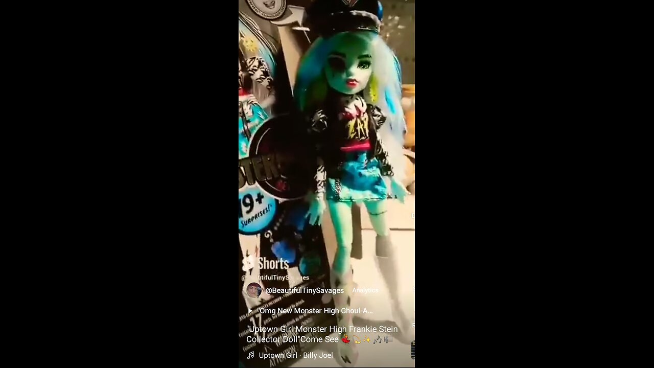 "Uptown Girl Monster High Frankie Stein Collector"Come See 💃💫🎶🎼