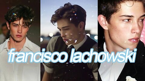 omggg you look just like francisco lachowski (Requested)