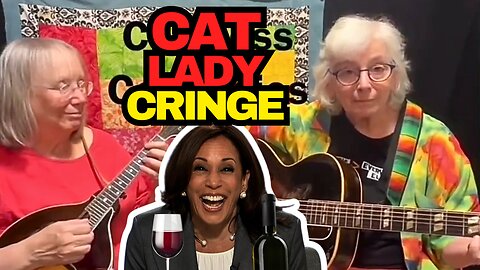 Childless Cat Ladies For Kamala Harris Cringe