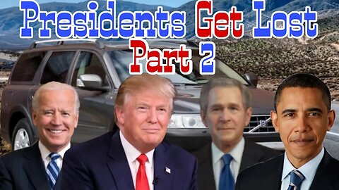 The Presidents Get Lost on a Road Trip Part 2 (AI Meme)
