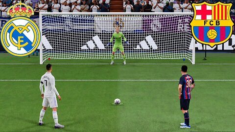 FIFA 23 | Real Madrid vs FC Barcelona | Ronaldo vs Messi - Penalty Shootout