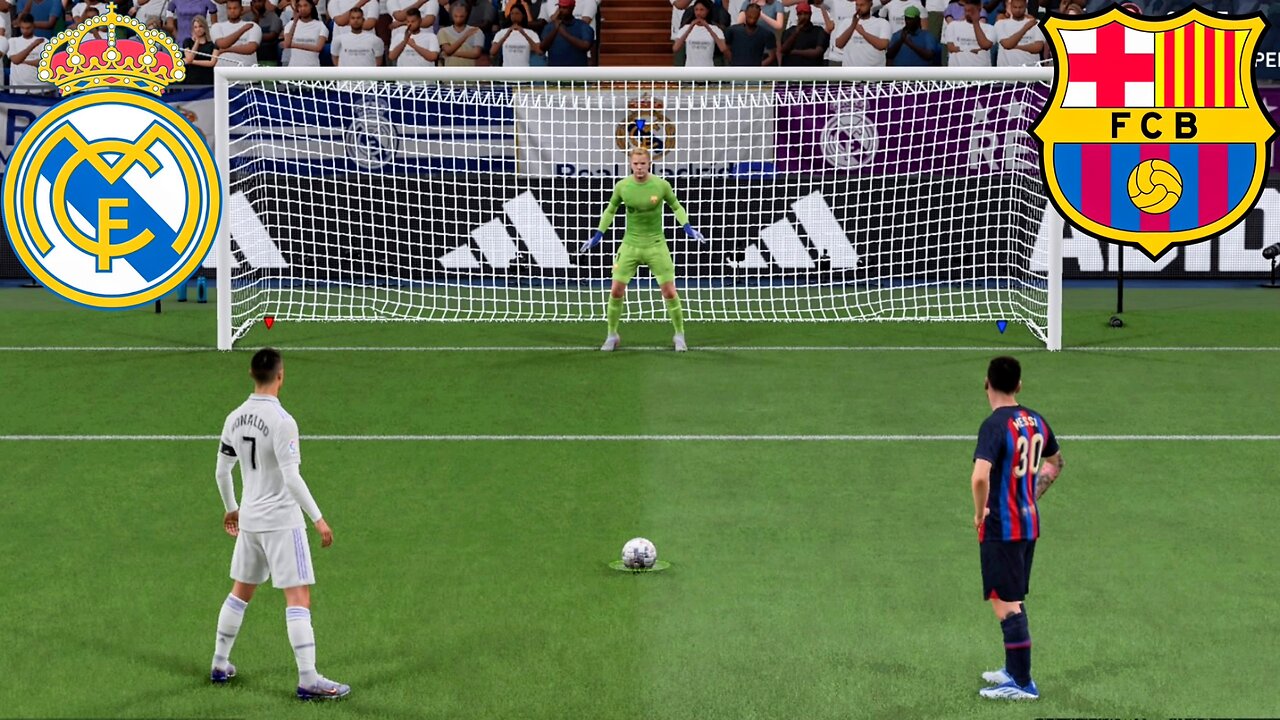 FIFA 23 | Real Madrid vs FC Barcelona | Ronaldo vs Messi - Penalty Shootout