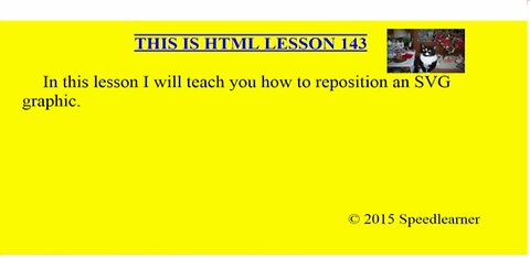 HTML Lesson 143