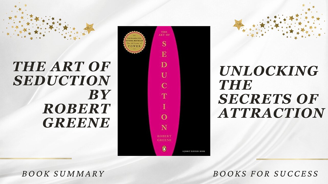 The Art of Seduction by Robert Greene. Book Summary. Audiobook