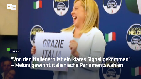 Erste Frau in Geschichte Italiens wird Regierungschefin