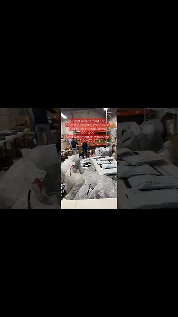 Wearhouse job For Amazon company in Saudi #shorts #gulfvacancy #job