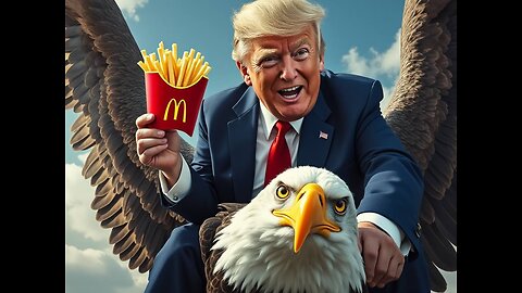 Trump Is Serving Fries 🍟 Just Like Kamala Never Did
