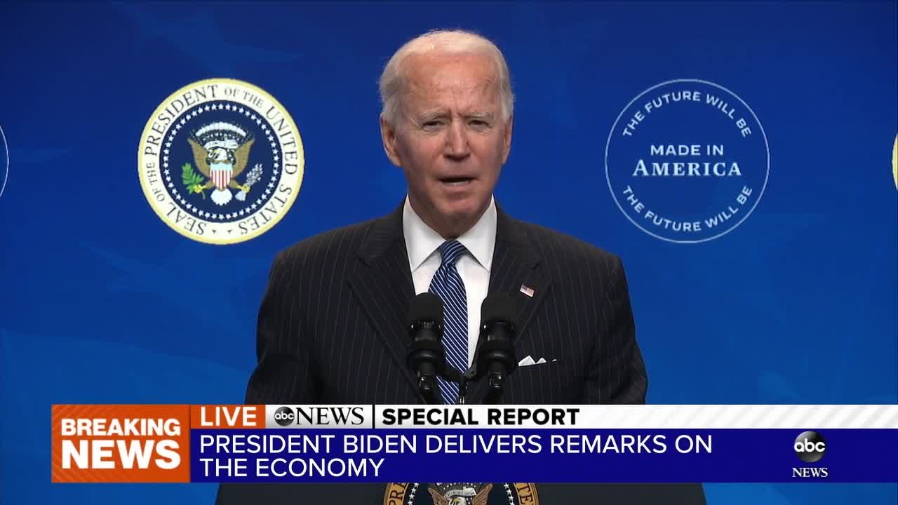 Special Report: Joe Biden addresses manufacturing in the U.S. amid the COVID-19 pandemic