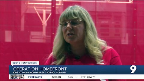 Operation Homefront gives hundreds of kids at Davis-Monthan school supplies
