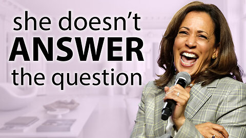 FAIL! MSNBC Throws Kamala Harris Under the Bus After Interview!